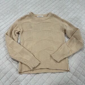 Anthropologie Callahan Women's Beige Sweater